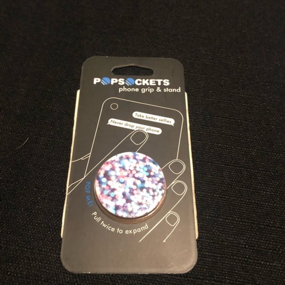 PopSocket Phone Grip & Stand - Blue Pink White Confetti